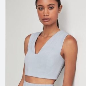 BCBGMAXAZRIA Haze Rina Crop Tank Top / Cami Women's Size Medium NWT